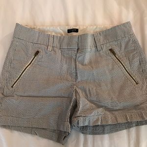 J. Crew Seersucker Shorts